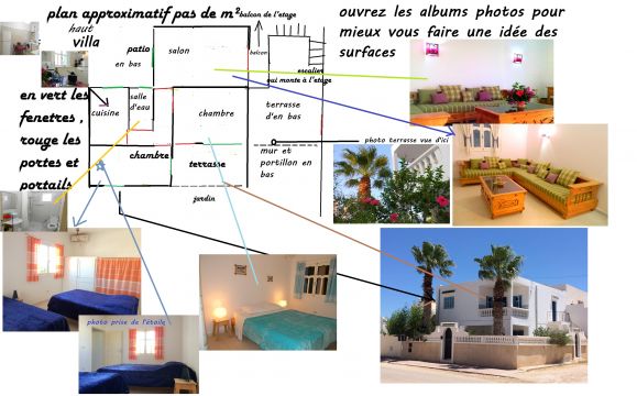 Maison  Djerba   - Location vacances, location saisonnire n11511 Photo n18