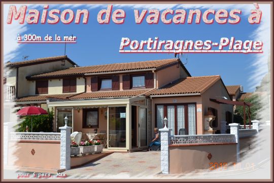 House in Portiragnes Plage - Vacation, holiday rental ad # 51358 Picture #0