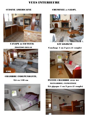 Gite in La Taille - Vacation, holiday rental ad # 62537 Picture #1