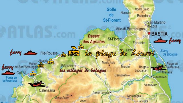 Huoneisto (miss) L'Ile Rousse - Ilmoituksen yksityiskohdat:62543 Kuva nro1