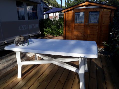 Mobile home in Vendays montalivet - Vacation, holiday rental ad # 66019 Picture #3