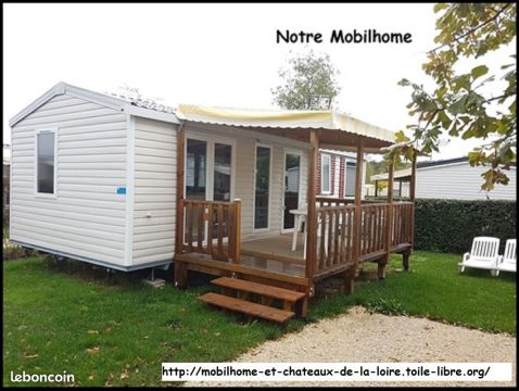 Mobile home in Onzain - Vacation, holiday rental ad # 66722 Picture #1