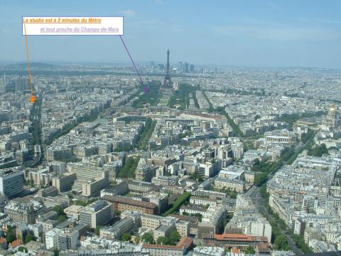 Studio in Paris - Vacation, holiday rental ad # 4722 Picture #0