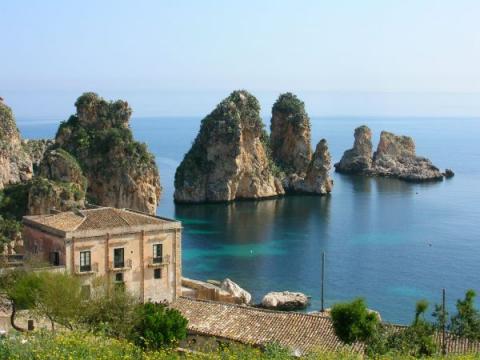 House in Castellammare del Golfo -Scopello - Vacation, holiday rental ad # 4976 Picture #0 thumbnail