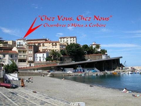 Chambre d'htes 9 personnes Cerbere - location vacances