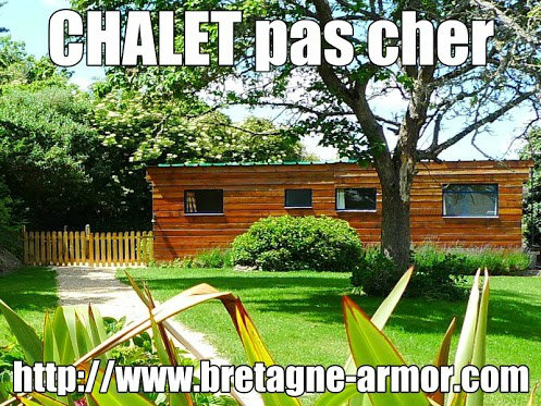 Chalet  Ploubezre lannion pour  4 •   cour 