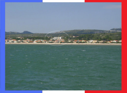 Flat in Narbonne-plage for   4 •   view on sea 
