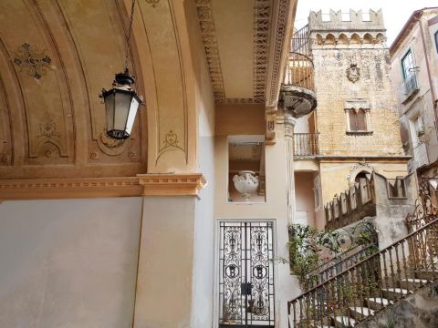 House in Tropea - studio celine inside 'palazzo' bragh 1721 - Vacation, holiday rental ad # 8866 Picture #0