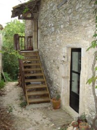 Estudio en Goudargues para  3 •   con terraza 