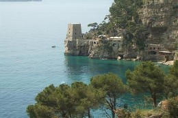 Positano -    vue sur mer 