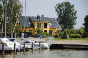 House in Neuendorf for   6 •   view on lake 