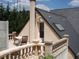 Maison  Candes saint martin pour  3 •   parking priv 