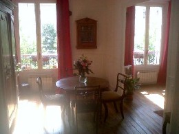 Summer rental-Flat-paris - 3-Roomed;bright;furnished;charming