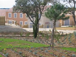 Casa en Calvisson para  5 •   con piscina compartida 