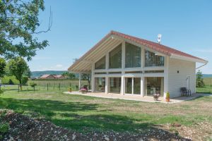 Chalet in Marigny, lac de chalain fr  6 •   Privat Parkplatz 