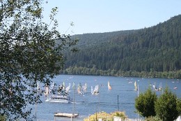 Grardmer -    Aussicht auf See 