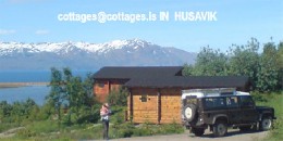 Chalet in Husavik for   •   view on sea 