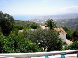 Sayalonga, malaga -    Aussicht aufs Meer 