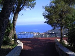 Villefranche sur mer -    Aussicht aufs Meer 