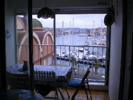 Appartement  Gruissan pour  4 •   vue sur mer 