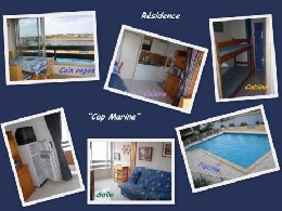 St cyprien t1 cab pour 4 pers vue sur mer et pisc