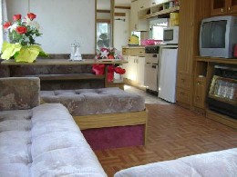 Mobil-home  Marseillan-plage pour  7 •   animaux accepts (chien, chat...) 