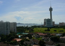 Jomtien -    uitzicht op zee 