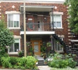 Appartement à Montréal pour  6 •   avec terrasse 