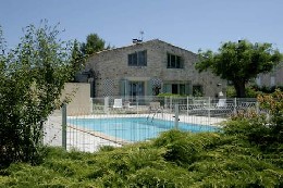 Gite in Garrigues sainte eulalie fr  6 •   mit Schwimmbad auf Komplex 