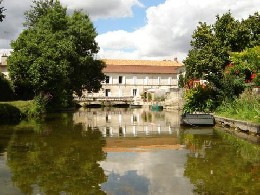 Moulin  eau en charente