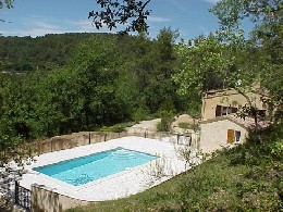 Maison  Entrechaux pour  6 •   avec piscine prive 