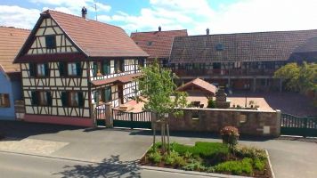 Gite Krauffel 4-8 pers en Alsace prs d'Obernai - Maison alsacienne su...