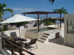 Flat in Playa del carmen for   5 •   with terrace 