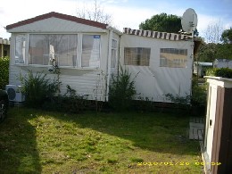 Mobile home in Gastes for   6 •   animals accepted (dog, pet...) 