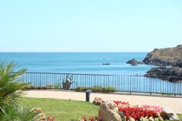 Collioure -    vue sur mer 