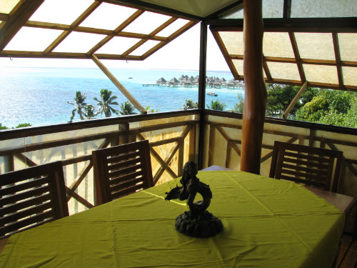 Maison à Bora-Bora - Location vacances, location saisonnière n°23462 Photo n°1