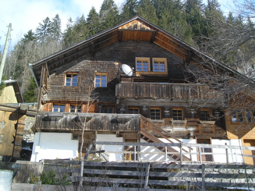 Chalet in Jaun for   8 •   with terrace 