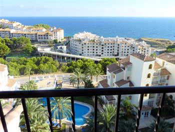 Altea -    vue sur mer 