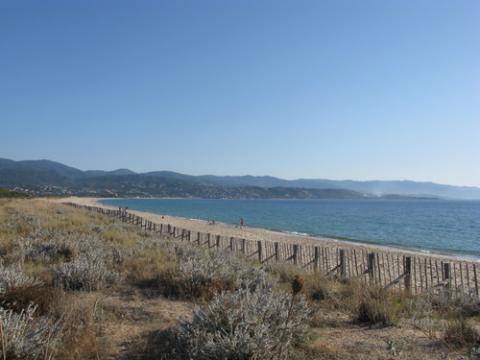 Ajaccio -    uitzicht op zee 