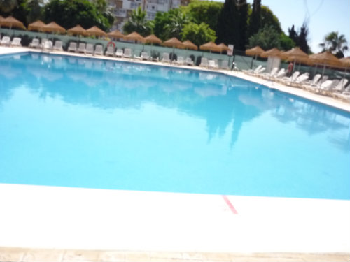 Estudio en Benalmádena para  3 •   con piscina compartida 