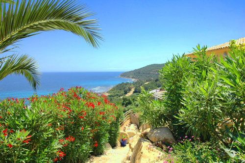 Haus in Ste lucie de porto-vecchio fr  8 •   Aussicht aufs Meer 