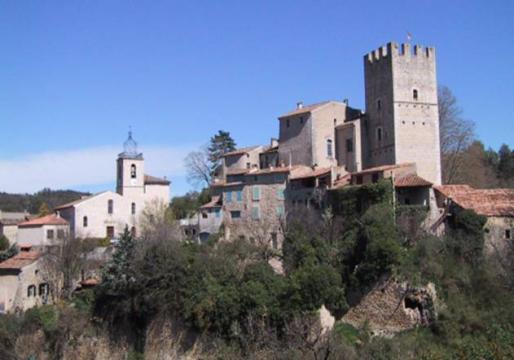 Haus in Esparron de verdon fr  6 •   Aussicht auf See 