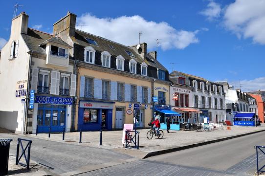 Concarneau -    Aussicht aufs Meer 