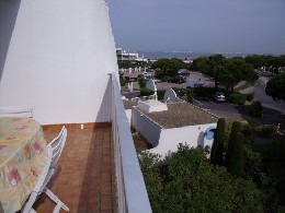 Studio in Port-camarge le grau du roi for   4 •   view on sea 