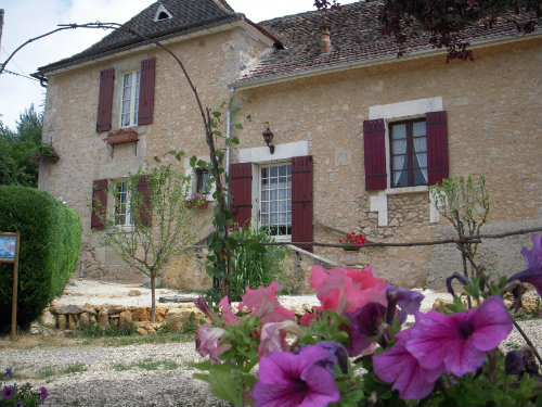 Gite in Saint jean d'eyraud voor  3 •   tuin 