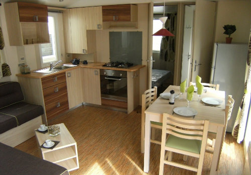 Mobil-home  Valras pour  6 •   parking priv 