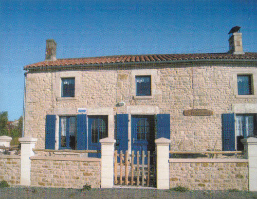 Casa rural en Xanton chassenon para  6 •   con piscina privada 