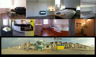 Appartement à Malo les bains (dunkerque) pour  4 •   1 chambre 
