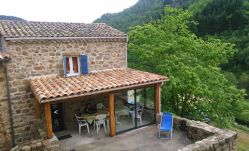 Maison  St maurice en chalencon pour  4 •   avec terrasse 