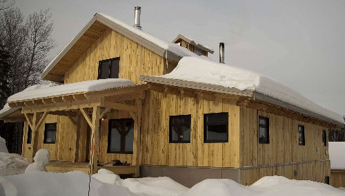 Chalet  L'anse-st-jean pour  18 •   3 toiles 